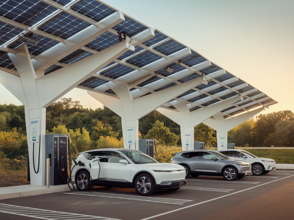 Can rapid ev charging hubs be powered entirely by local renewables and what does that mean for your road trips?