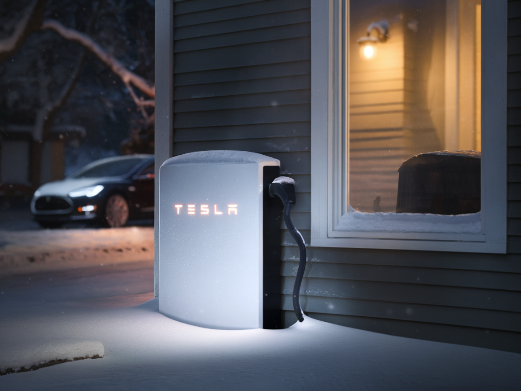 Can your tesla powerwall save you money during consecutive winter blackouts?